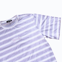 Midweight Lavender Stripe T-shirt - SALE